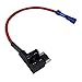 ZAOJIAO 12V Car Add-a-circuit TAP Adapter Fuse Holder for ATM APM Blade Fuse (Pack of 10) (Micro Mini)