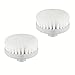 Exfoliating Facial Brush Heads, 2 count