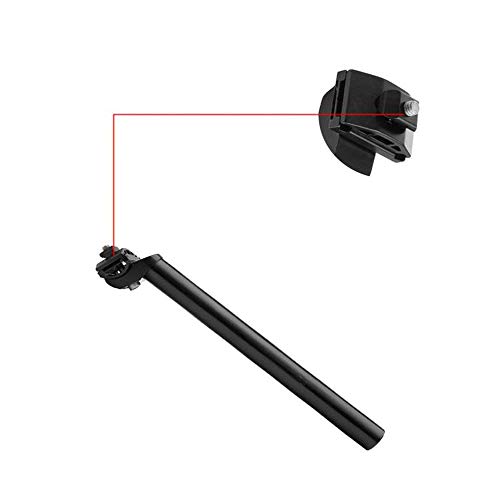 HUA 30.9 x 350 mm Alloy Seatpost 1.21inchx13.78inch Bike Bicycle Alluminium Alloy Seat Post with Micro Adjust Clamp
