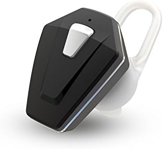 Yuwiss Mini Bluetooth Earpiece for Cell Phone Smallest Wireless Bluetooth Headset with Mic for Car Driving iPhone Samsung Android All Smart Phone (Black)