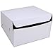 Cakesupplyshop 8" X 8" X 4" White Cake/Bakery Box - 10 / Bundle primary