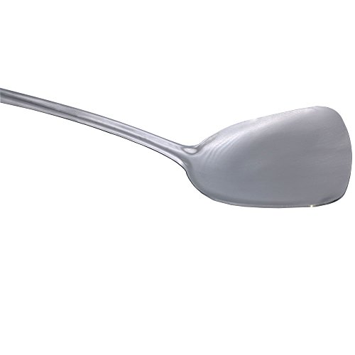 Buthneil Stainless Steel Turner Kitchen Utensil Tool Wok Turner, 14.75-inch-2 Pack