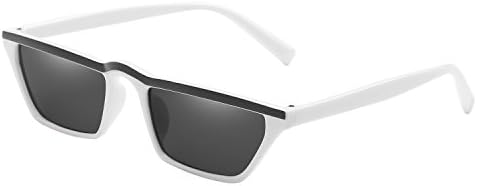Small Cat Eye Fashion Women Sunglasses Flat Top Retro Vintage Shade Eyewear