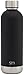 Simple Modern 17oz Bolt Sports Water Bottle - Stainless Steel - Double Wall Vacuum Insulated - Leak Proof Bottle - Midnight Black