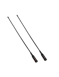 NAGOYA NA-772 Antena SMA de doble banda, 144 / 430MHz Antena de radio bidireccional de repuesto para Kenwood TYT BAOFENG UV-82 UV-B5 GT-3 BF-F8HP UV-5RA UV-5RE UV-5R Walkie Talkies, (Paquete de 2)
