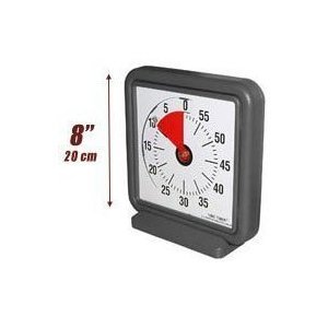 TIMER TIMER 8 INCH NEW MODEL WITH AUDIBLE OPTION