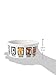 PEDLZ Signature Housewares Mug Shots Dog Bowl, Medium
