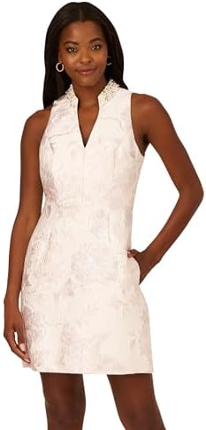 adrianna papell sequined lace sheath dress Sleeveless Sequin Floral Lace Gown In Midnight Multi Nude