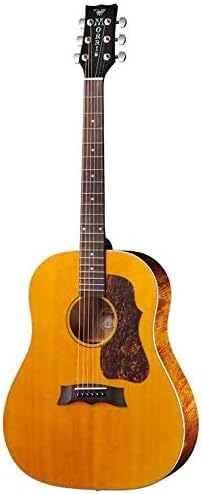 Amazon Morris G 021e Vyl モーリス ラウンドショルダーシェイプ エレアコ アコースティックギター ビンテージイエロー エレアコギター 楽器