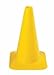Coast Athletic 9 Inch Sports Training Cones All Yellow - 6 PACK