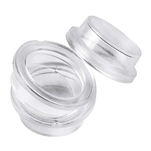 Electrical Buddy Clear White Silicone Waterproof Rocker Switch Protect Cover Round Caps 20PCS