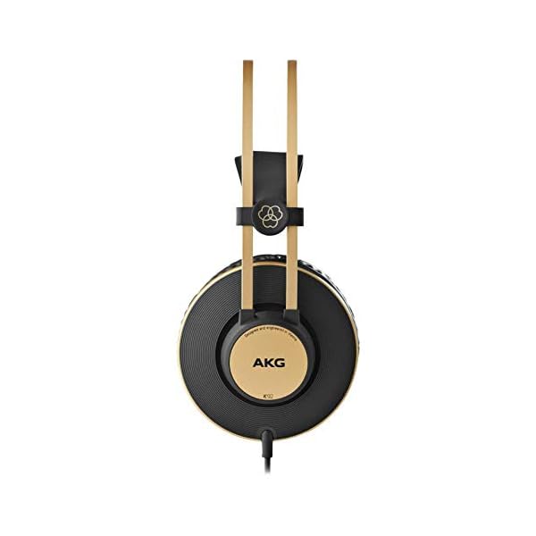 Akg K92 Cuffie di Monitoraggio ad Alte Prestazioni a Fascia Chiusa, Grande  - Cuffie Hi-Fi