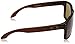 Oakley Men's OO9102 Holbrook Square Sunglasses, Matte Rootbeer/Bronze Polarized, 57 mm
