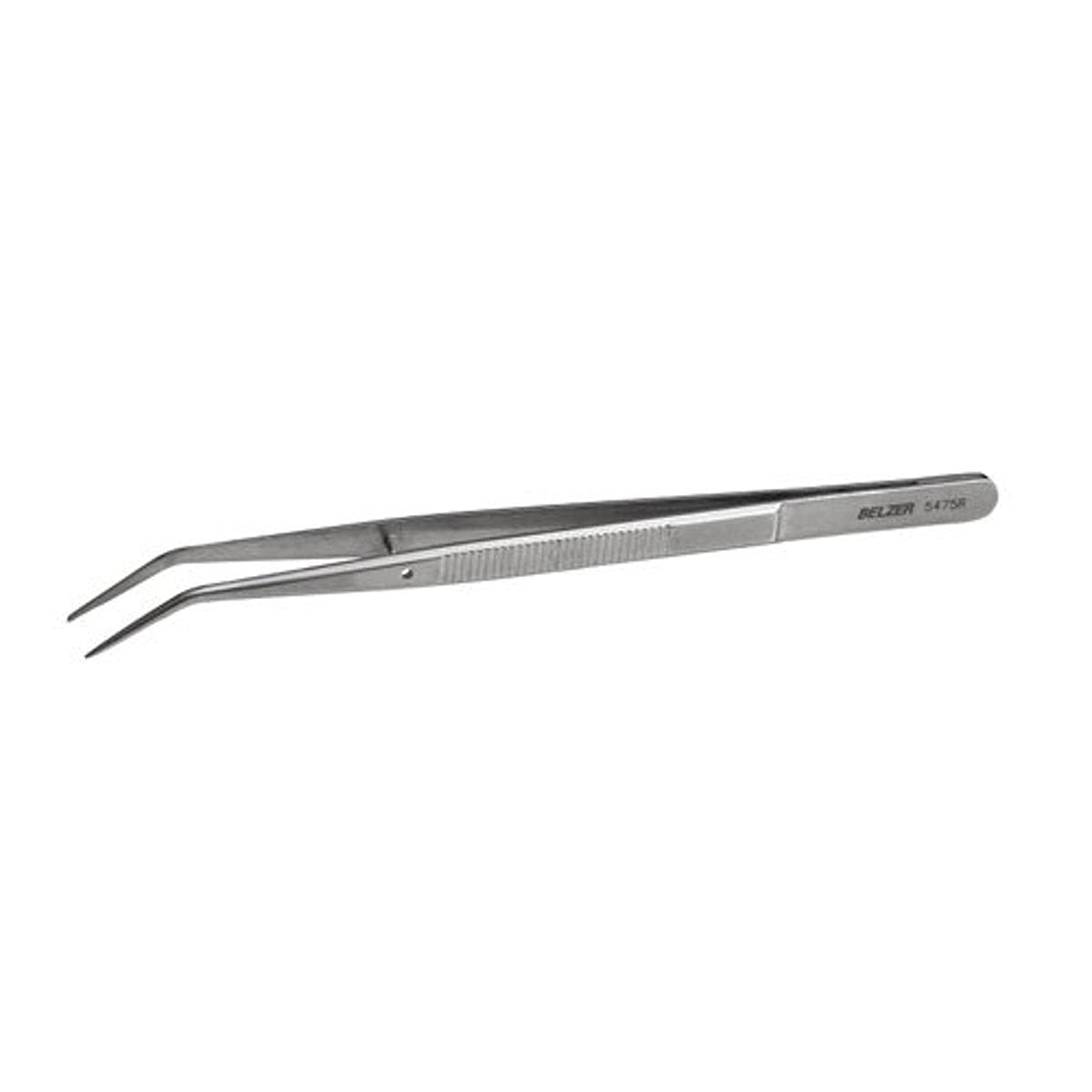 Bahco 5475 R General Purpose Tweezers 150mm of Stainless Steel Polished, Silver