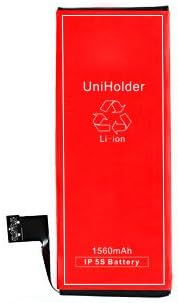 UniHolder-Replacement Battery for 5s 5c 1560mAh (Not For 5 or 5 SE)