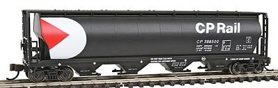 Bachmann Industries Inc. Canadian 4-Bay Cylindrical Grain Hopper CP Rail - N Scale