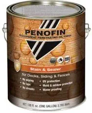 PenofinTransparent Penetrating Oil Finish Stain & Sealer 1 Gallon Walnut