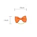30 Pack: HBY Girls No Crease Ouchless Stretch Elastic Hair Bow Ties Ponytail Holders