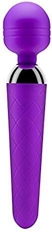 Cordless Waterproof Therapeutic Wand Massager|10 Speeds|USB Rechargeable|Handheld Aches Releaser For Mucles Aches &amp; Sport Recovery|Body Relax