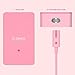 ORICO 40W 5 Port Family-Sized Desktop USB Charger for iPhone 7 / 7 Plus, iPad Air 2 / mini 3, Galaxy Edge Note, Nexus, HTC M9, Nokia and More-Pink (CSE-5U)