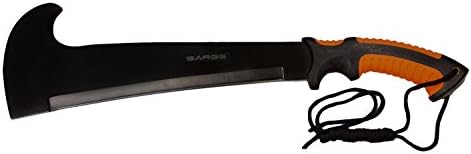 Sarge Knives SK-951C Jungle Shark Machete 12" Blade w/Sheath