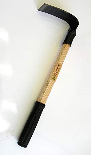 Solidaim Tools Forged Adze Hoe,Professional Small Pick Mattock Classic Digging Tool ,Imported Japan Steel With its Fine Sharpened Blade Great for Cultivating and Weeding- Forged Adze Hoe, 14-inch Overal in Length x 7-inch Blade.