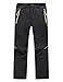 LANBAOSI Kids Boys Girls Waterproof Outdoor Hiking Pants Warm Fleece Lined
