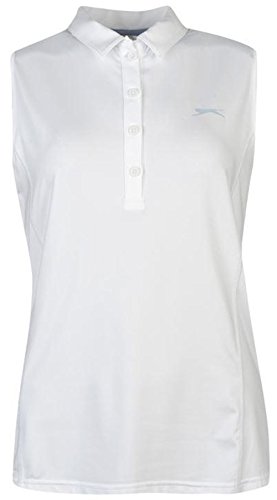 Plain Sleeveless Golf Polo Shirt 
