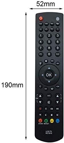 for toshiba remote control rc-1910 for toshiba tv remote LCD LED SMART TV,Pre programming, Black - Image 5