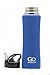 Stainless Steel Insulated Water Bottle with flip straw. H2O Sports drinking bottle is BPA Free, Eco Friendly, Good for Kids, and keeps ice over 24 hour