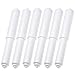 Hilltop Products 6 Pack - White Toilet Paper Holder Spring Loaded Roller Replacement