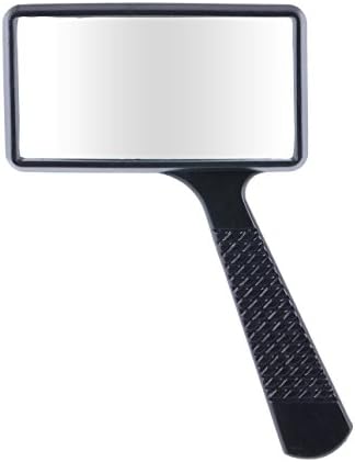 Igoolee Handheld Rectangular Magnifying Glass, Large Horizontal Magnifier Glass 3X Magnification for Reading or Hobby 