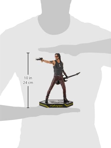 Cyberpunk 2077 Johnny Silverhand Figure, Multicolor, 9.5 inches