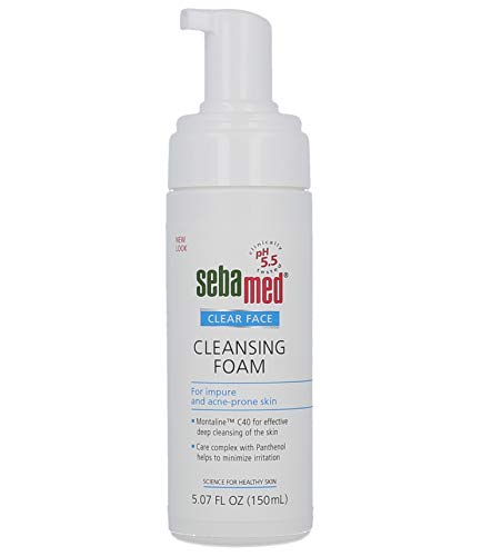 sebamed acne foam face wash
