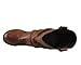REFRESH Women Wild-02 Western Style Cowboy Boots,Tan,8.5