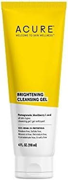 acure brightening gel cleanser