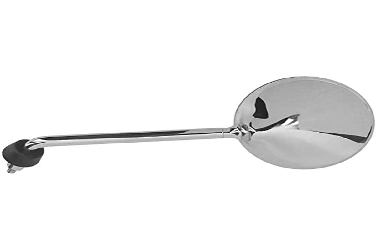 Vicma Left Mirror for Vespa LX 50/125/150, Liberty 50/125/200cc 2/4-Stroke Scooters - Original Design, E-Certified, OEM Quality, 11cm x 4cm, 21cm