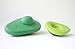 Farberware Food Huggers Reusable Silicone Avocado Savers, Fresh Greens, Set of 2 -