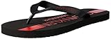 Calvin Klein Classic Logo Flip Flops, Black X-Large