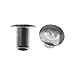 Metal Elements Aluminum 1/8 Inch Hollow Rivets 1/16 Inch Diameter (100)