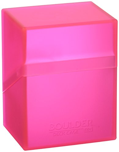 Ultimate Guard Deck Box Boulder Standard 80+ Rhodonite Pink Collectible Card Protection