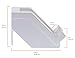 Bostitch Office Konnect USB Charging Phone Stand, Vertical or Horizontal Docking, White (KT-PHONE-WHITE)