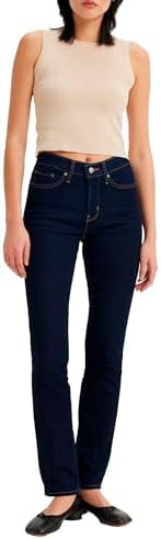 Mujer 312 Shaping Slim Jeans , Darkest Sky, 27 30
