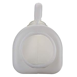 Arzja 2L Biberon per Vitello Pecora Mungitura Alimentazione Mano Impennata Tettarella Addensare Orizzontale Svezzamento