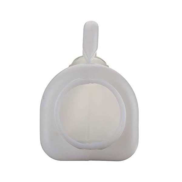 Arzja 2L Biberon per Vitello Pecora Mungitura Alimentazione Mano Impennata Tettarella Addensare Orizzontale Svezzamento