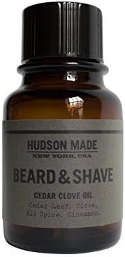 Hudson Made - Organic Cedar Clove Beard + Shave Oil