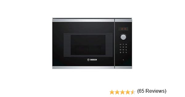 Bosch BEL523MS0 - Microondas integrable / encastre, 800 W, 20 L ...