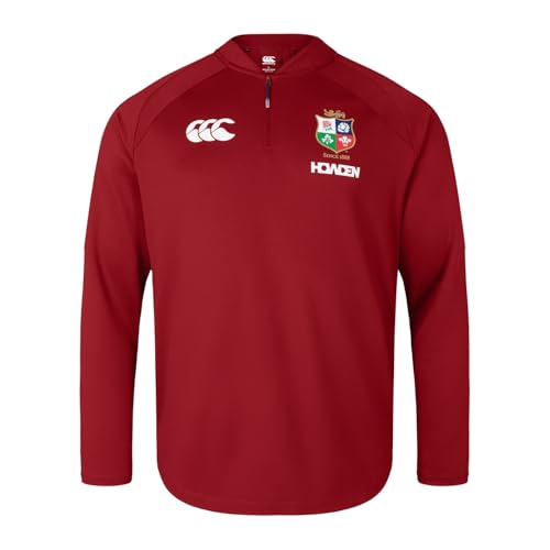 Canterbury Heren Britse en Ierse Lions Everest 1e laag top, rode dahlia, 4X-Large