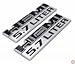 2PCs zorratin Black HEMI 5.7 LITER Chrome 3D Side Pillar Door Fender Trunk Emblem Badge Plate Decal with Sticker Set for Dodge Charger Ram 1500 Challenger Jeep Grand Cherokee