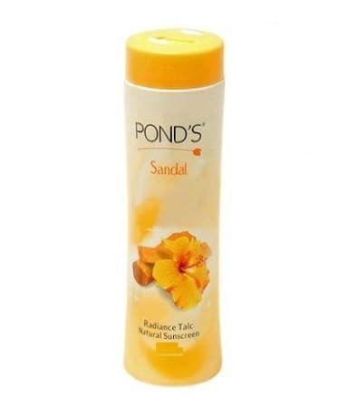 Pond's sandal radiance talc Natural sunscreen 50g (8901030323843)